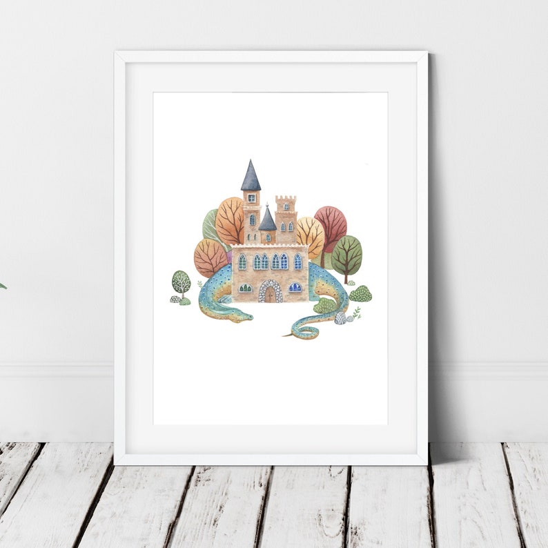 personalised name print nursery