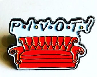 Friends Enamel Pin Badge