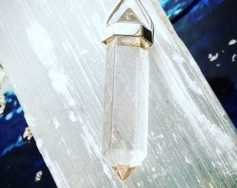 Smokey Quartz Crystal Necklace