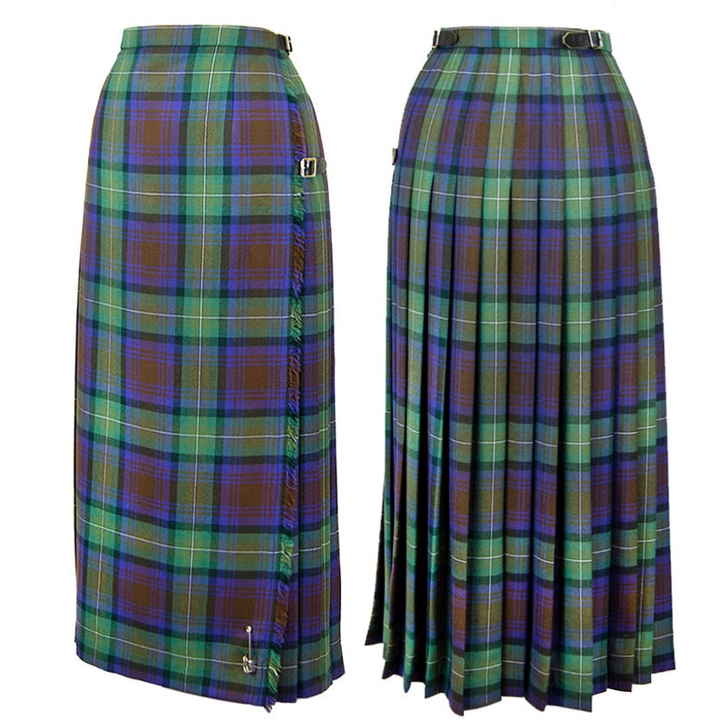 Lady's Custom Tartan Kilt ankle Length - Etsy