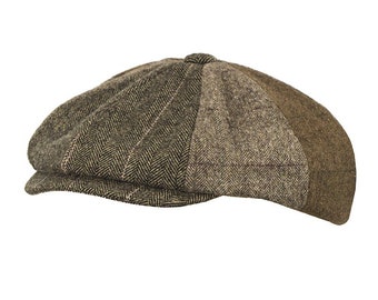 Tweed Baker Boy Hat - Etsy Australia