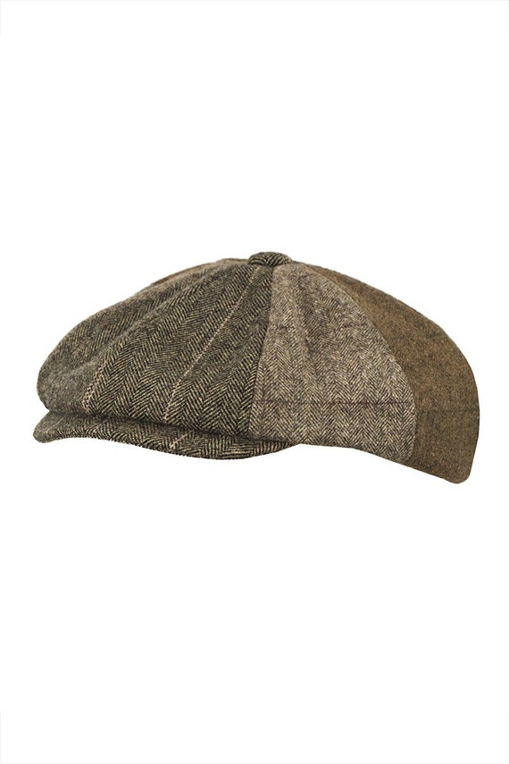 Tweed Baker Boy Hat - Etsy