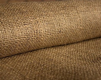 Burlapper 12 oz jute burlap fabric sheet, 40" x 5 yd, factory 2nd