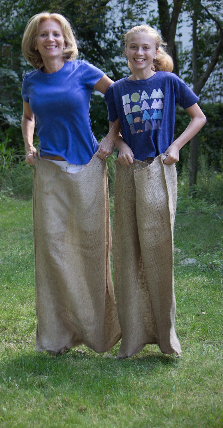 Burlapper Burlap Potato Sack Race Bags 2 Bags 24 Inch X 40 Inch - Etsy