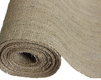 Burlapper burlap, 12 inch x 10 yards, natural 12 oz jute fabric roll