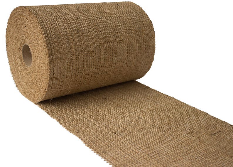Burlapper 8quot; Jute Burlap Ribbon Runner, 10 oz Burlap Fabric Burlapper 8quot; Jute Burlap Ribbon Runner, 10 oz Burlap Fabric