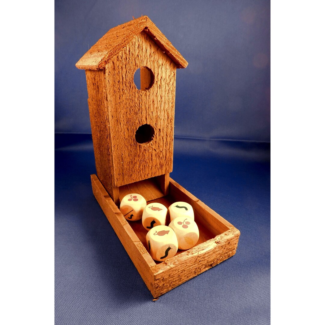 Handcrafted Solid Wood Birdhouse Dice Tower for Wingspan Board Etsy