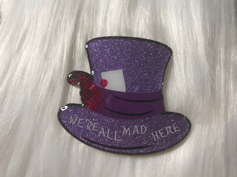 Halloween Badge Reel Halloween Badge Reels Alice in Wonderland Mad Hatter Badge Reel Badge Reel for Halloween Nurse Badge Reel