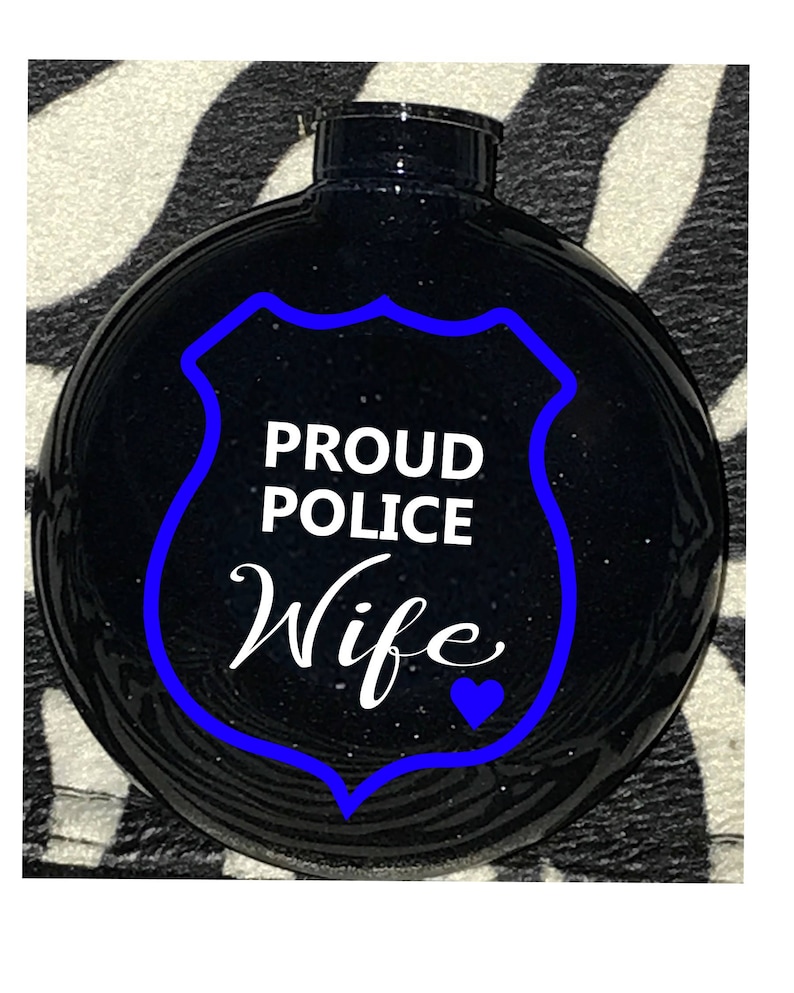 Police Ornament Thin Blue Line ornament Peace Makers Law Enforcement Ornament Police wife gift LEO Ornament TBL Police Wife Ornament