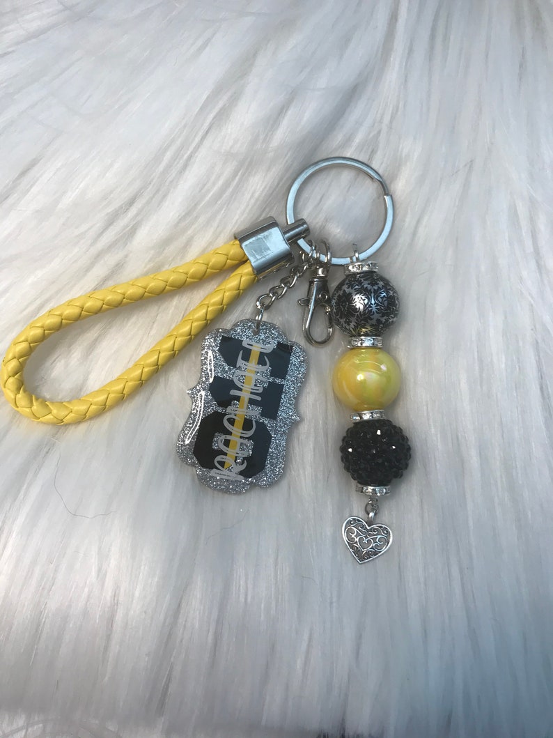 911 Badge Reel Dispatcher gift set 911 Keychain Communicator Badge Reel 911 Christmas gift Dispatcher Keychain Dispatcher Badge Reel