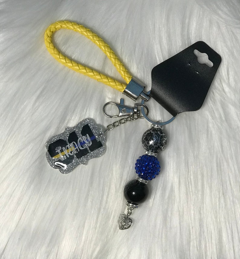 911 Badge Reel Dispatcher gift set 911 Keychain Communicator Badge Reel 911 Christmas gift Dispatcher Keychain Dispatcher Badge Reel
