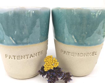 Personalized large ceramic mug