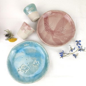 Personalized children&#39;s tableware set ceramic