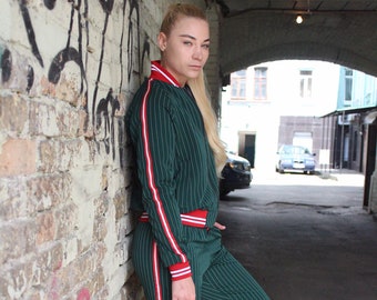 Tracksuit/Gentlemen Tracksuit/Tracksuit women/Tartan tracksuit/ women sports
