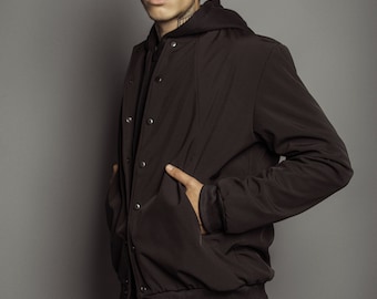 Jacket/Black jacket/Men jacket/Bomber/Black style