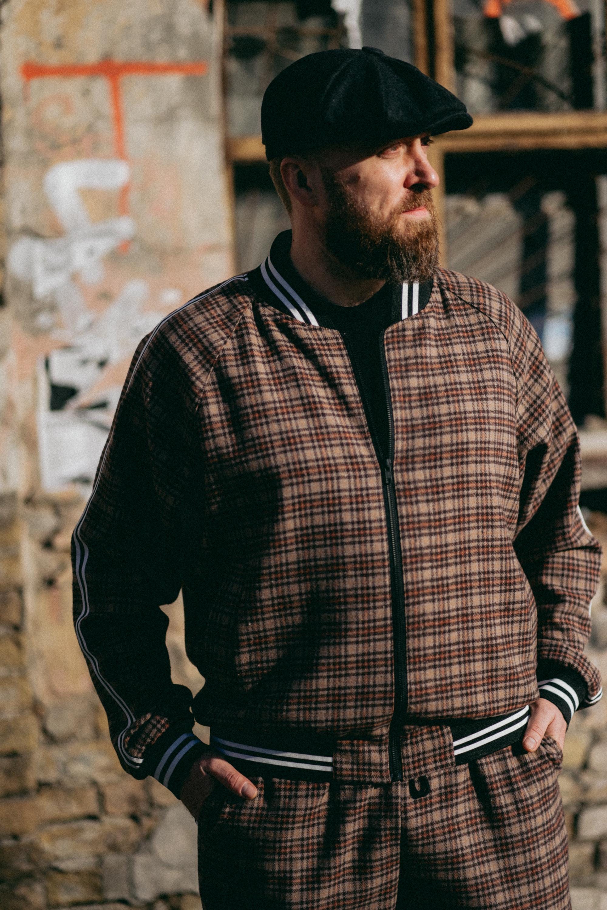 Chándal Lonsdale Before 8 Hombre - Traje De Entrenamiento Con Estampado Integral, Bolsillos Cremallera Y Ajuste Entallado