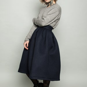 Skirt/blue skirt/Dark blue skirt/ image 3