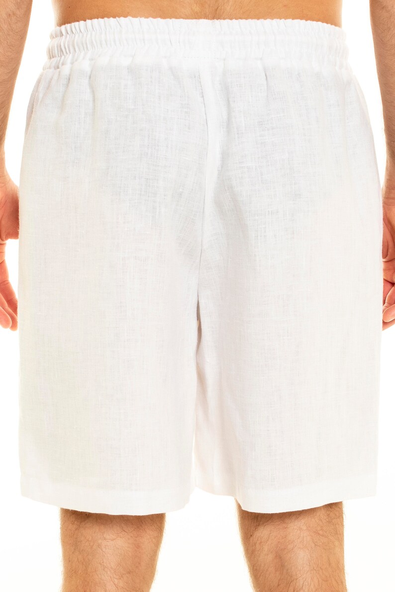 Mens linen short/ Basic shortsShorts for men, Spring shorts, Men organic/Flax shorts, Basic shorts image 6