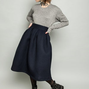 Skirt/blue skirt/Dark blue skirt/ image 1