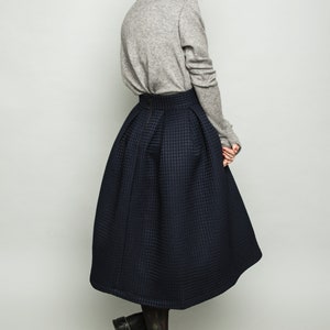 Skirt/blue skirt/Dark blue skirt/ image 4