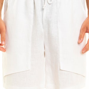 Mens linen short/ Basic shortsShorts for men, Spring shorts, Men organic/Flax shorts, Basic shorts image 4