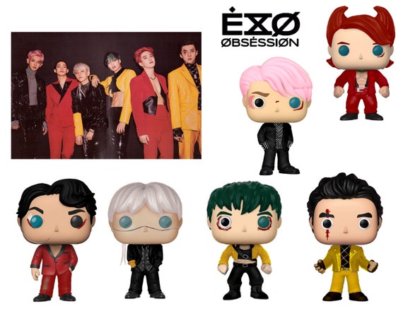 X Exo Custom Funko Pops Etsy