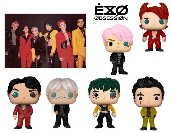 X EXO Custom Funko Pops - Etsy Hong Kong