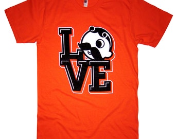 Natty Boh / Baltimore / Maryland "Love Boh" T-shirt | Orioles, Camden Yards, Os Strohs and Natty Bohs, Charm City, Love | Super Rad Design