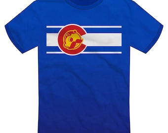 Natty Boh / Colorado / Baltimore Maryland "Bohlorado" T-shirt | -NEW!- Colorado Flag, Boulder CO 303, Hometown Beer Gift | Super Rad Design