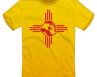 Natty Boh / Zia / New Mexico / Baltimore / Maryland “New Mexi-boh” T-shirt | New Mexico Flag, Albuquerque New Mexico Gift | Super Rad Design