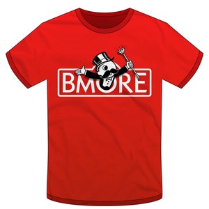 Natty Boh / Baltimore Maryland "Boh-nopoly" T-shirt | Charm City, Beer, Monopoly, National Bohemian, Limited-Edition | Super Rad Design