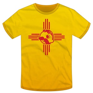 Natty Boh / Zia / New Mexico / Baltimore / Maryland “New Mexi-boh” T-shirt | New Mexico Flag, Albuquerque New Mexico Gift | Super Rad Design