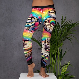 Rainbow Ball Python Leggings