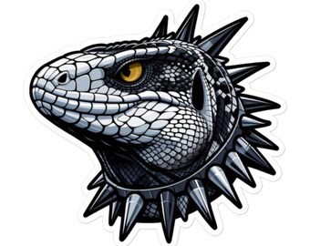 Goth Tegu Bubble-free stickers