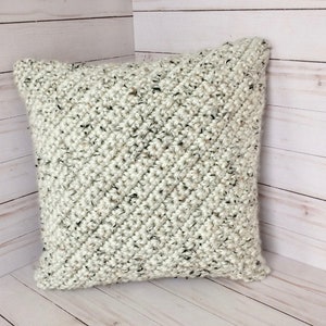 60. Aspen Tweed Pillow Cover, Farmhouse Decor, Pillow Sham, Accent Pillow, Aspen Brights Collection, Throw Pillow, Housewarming Gift