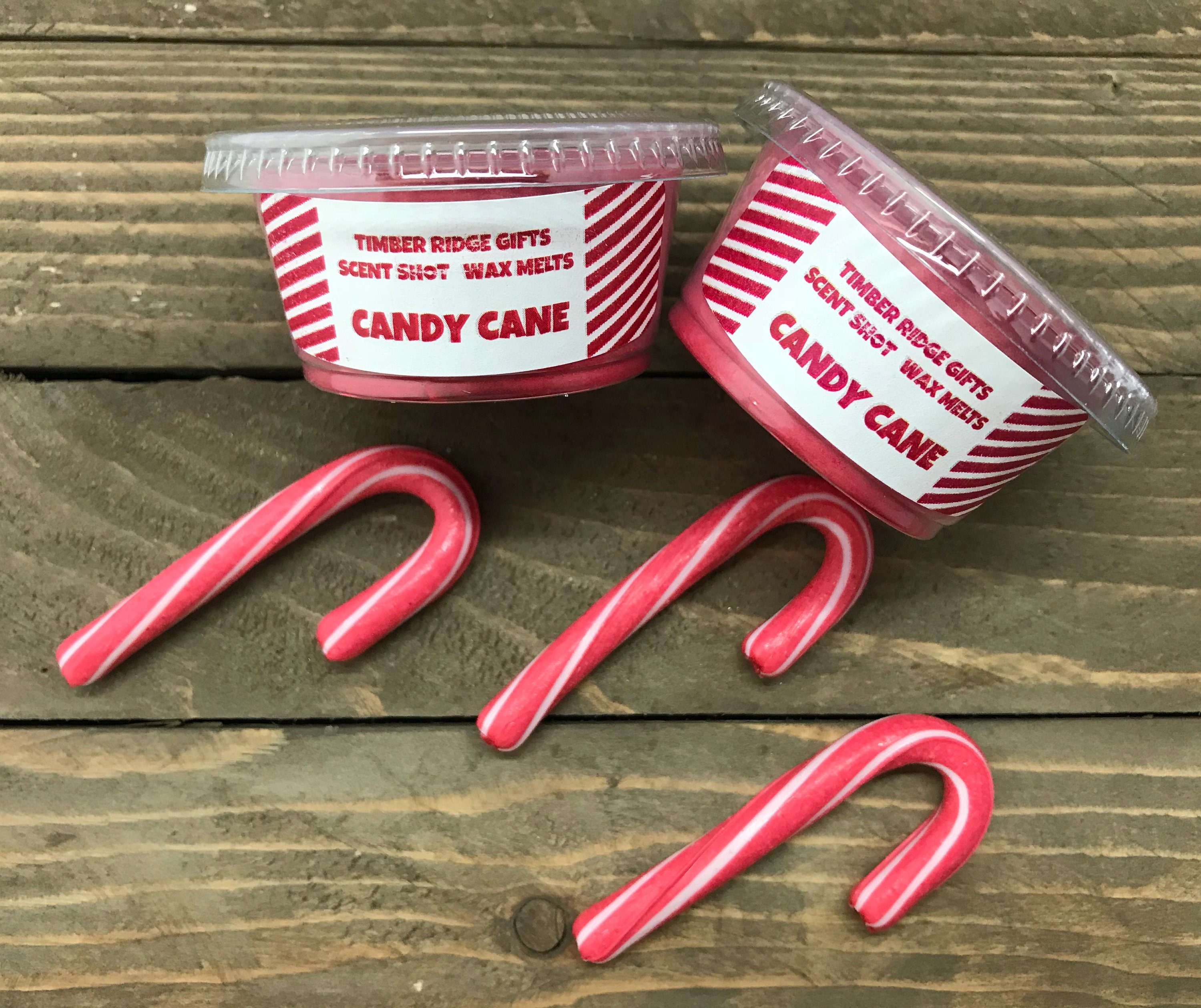 Candy Cane Scented Candy Wax Melts Candy Candle Etsy