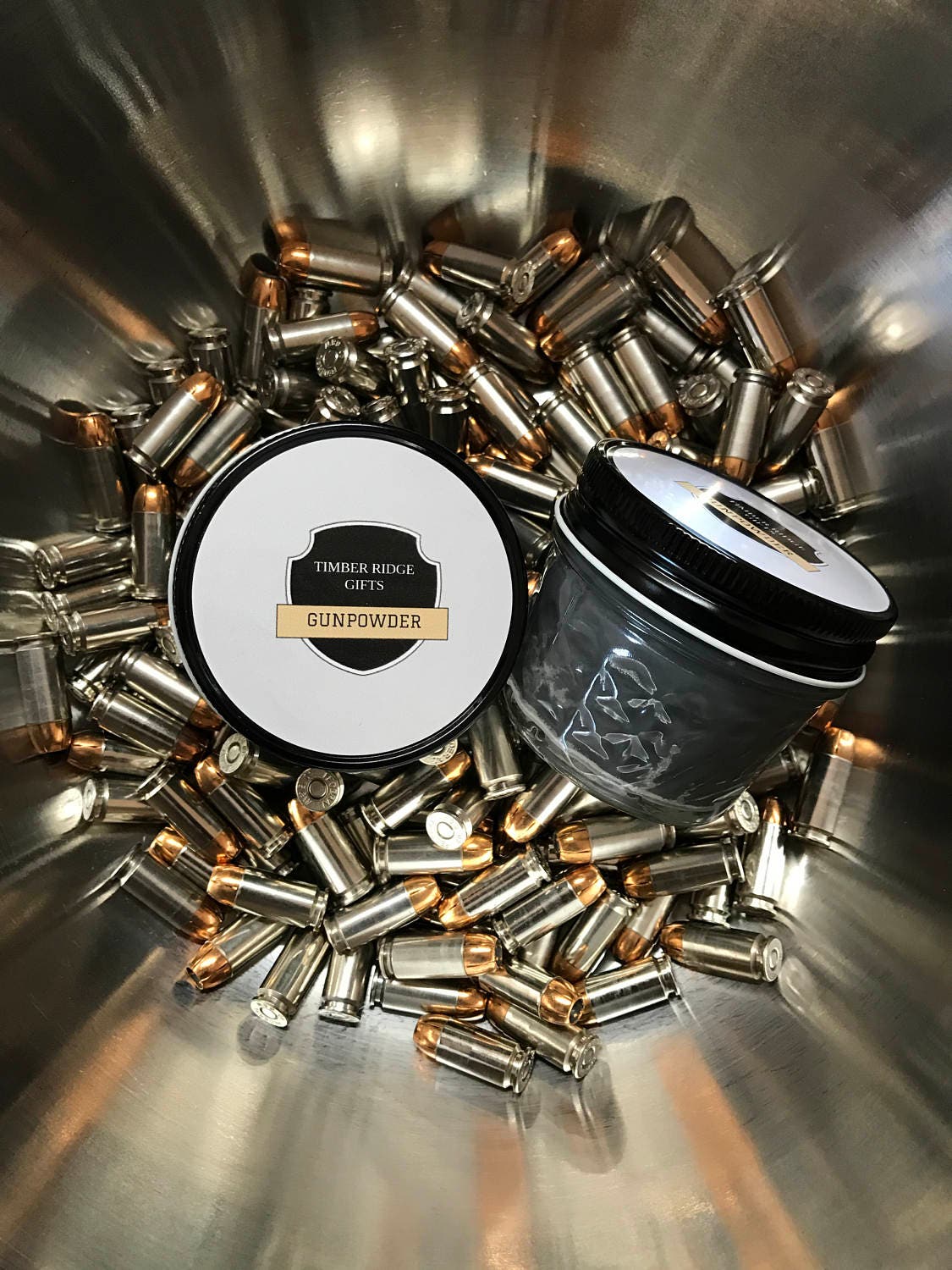 Gun Gun Gifts Gunpowder Soy Candles Handmade Novelty Etsy