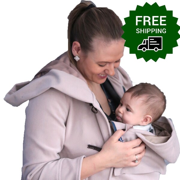 Baby Carrier Jacket Etsy