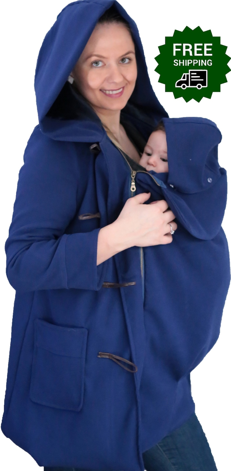 Babywearing Coat Babywearing 3in 1 Coat Baby Carrier Jacket Etsy