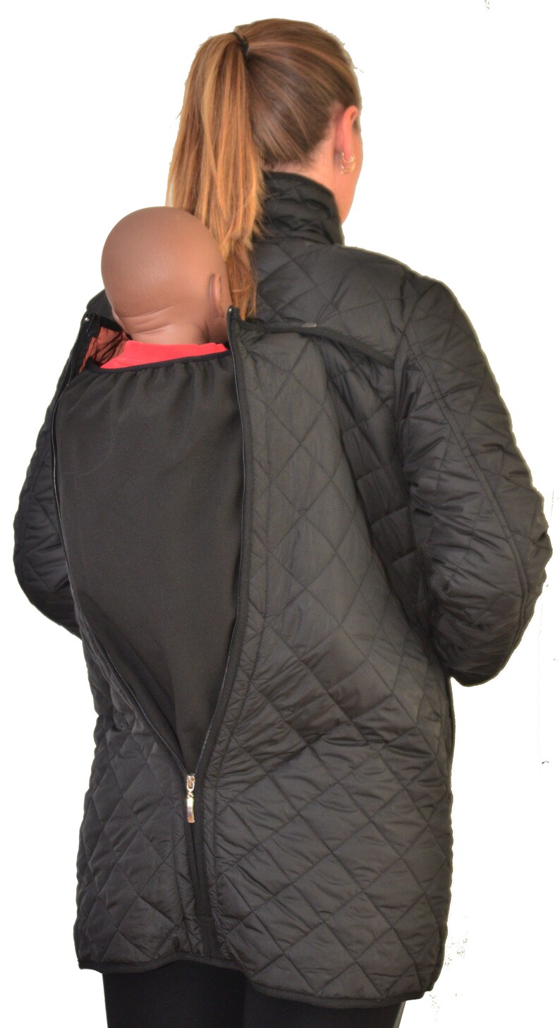 Babywearing Coat by Mothershield, Waterproof Babywearing 4in 1 Coat