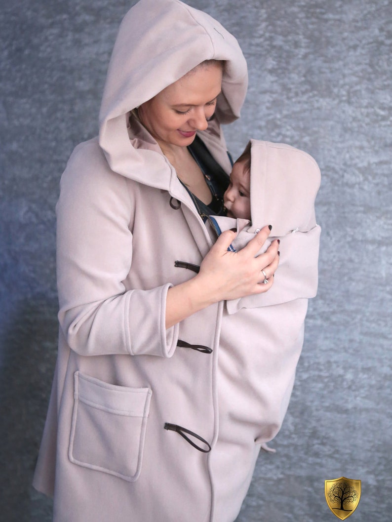 Babywearing Coat Babywearing 3in 1 Coat Baby Carrier Jacket Etsy