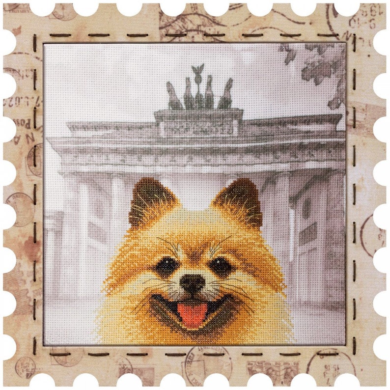 Cross stitch Favorite dogs Yorkshire Terrier embroidery kit Etsy