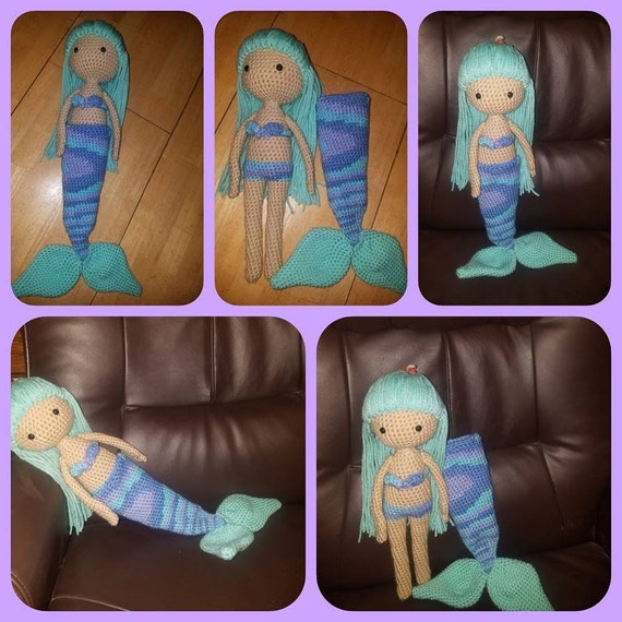 ariel doll with removable tail