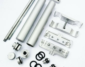 Aluminium Dual Color Kit Lure Lures Bait Mold Injector for Soft Plastic 2x4  Oz