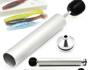 4oz Aluminum Injector for Soft Plastic Plastisol Bait Molds Fishing Lure  Making