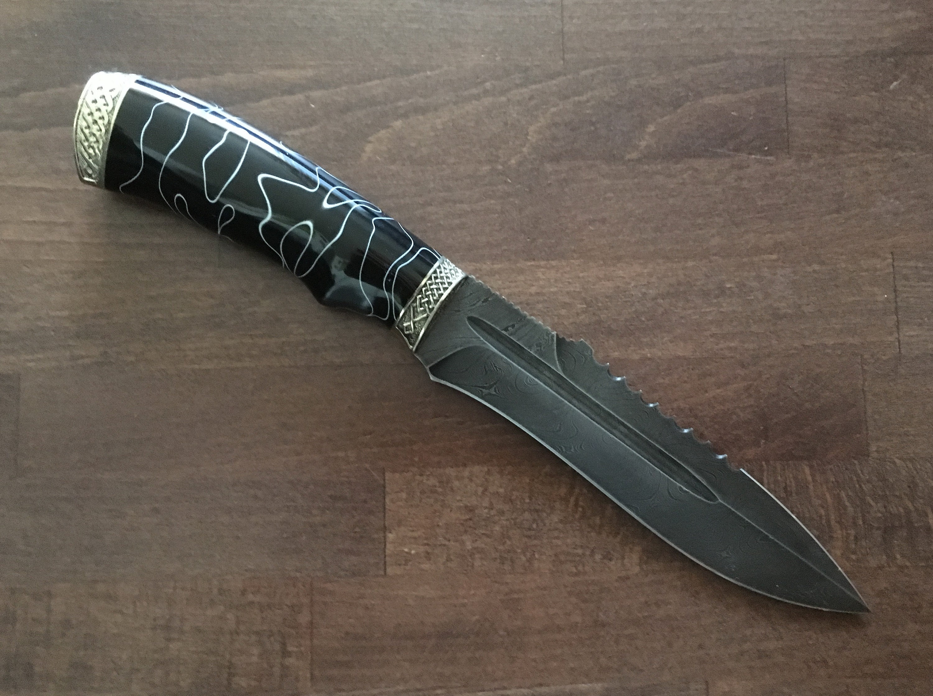 Exclusive DAMASCUS Steel 500 Layer Custom Handmade KNIFE Etsy