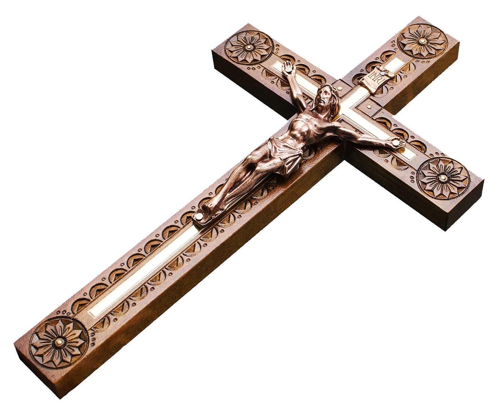 Wooden Wall Cross Crucifix