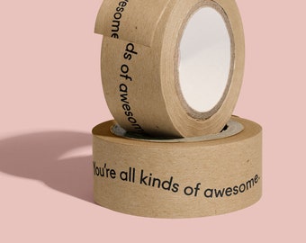 Cream 50mm x 50m Masking Paper Tape for Painting Gift x 5