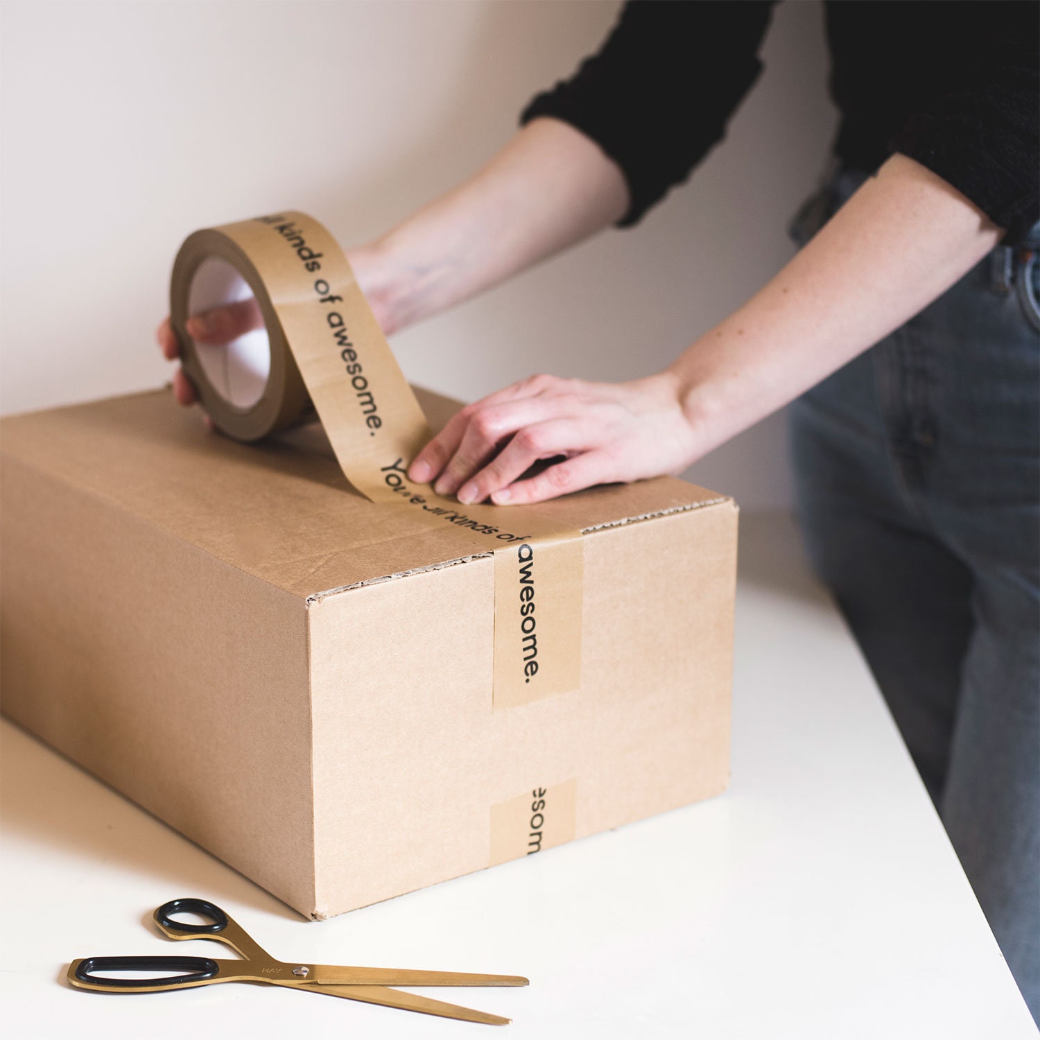 Best Kraft Paper Tape for Packaging, Labeling, and More –