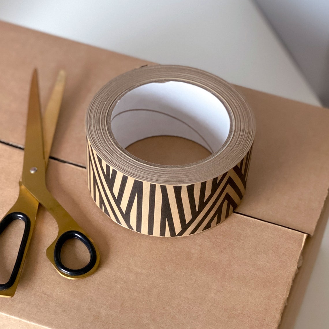 Ecofriendly Packaging Tape Eco Friendly Brown Kraft Tape Etsy